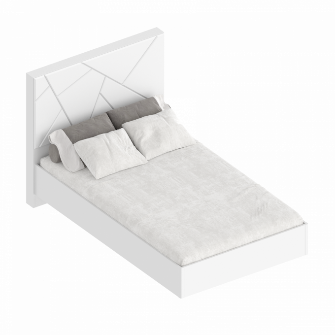 Кровать 1,2м Сандра каркас