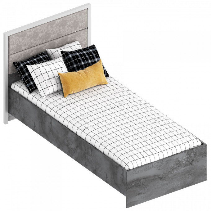 Кровать 0,9м Лео каркас
