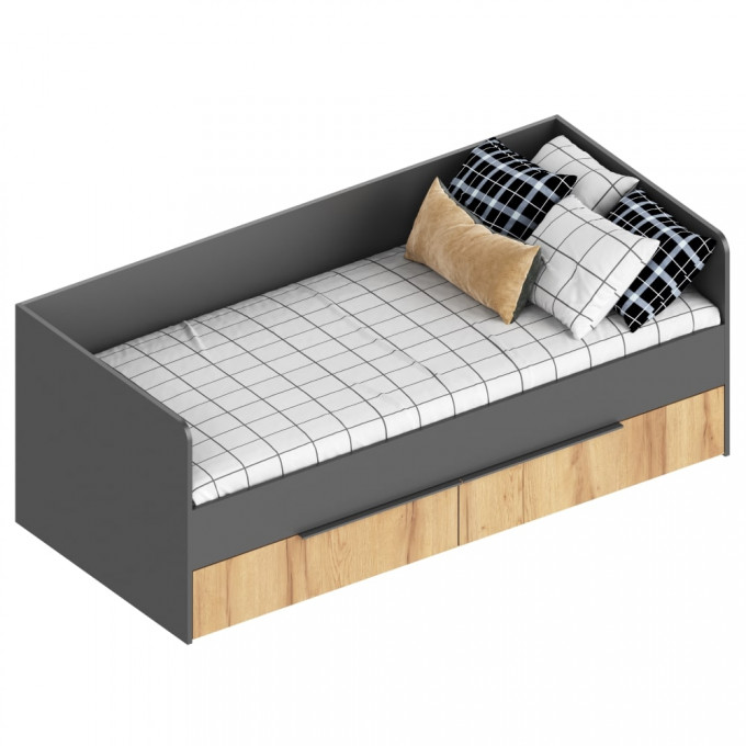 Кровать с 2 ящиками Stil
